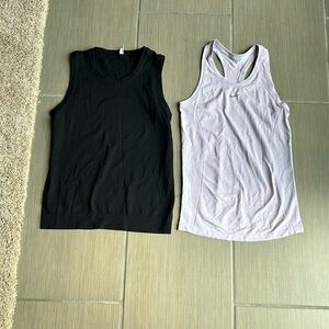 Athleta and Nike tank top